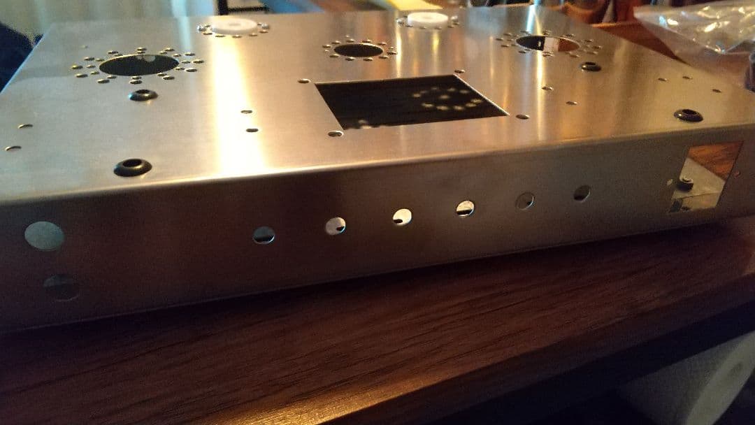 真空管アンプ シャーシ+パーツ