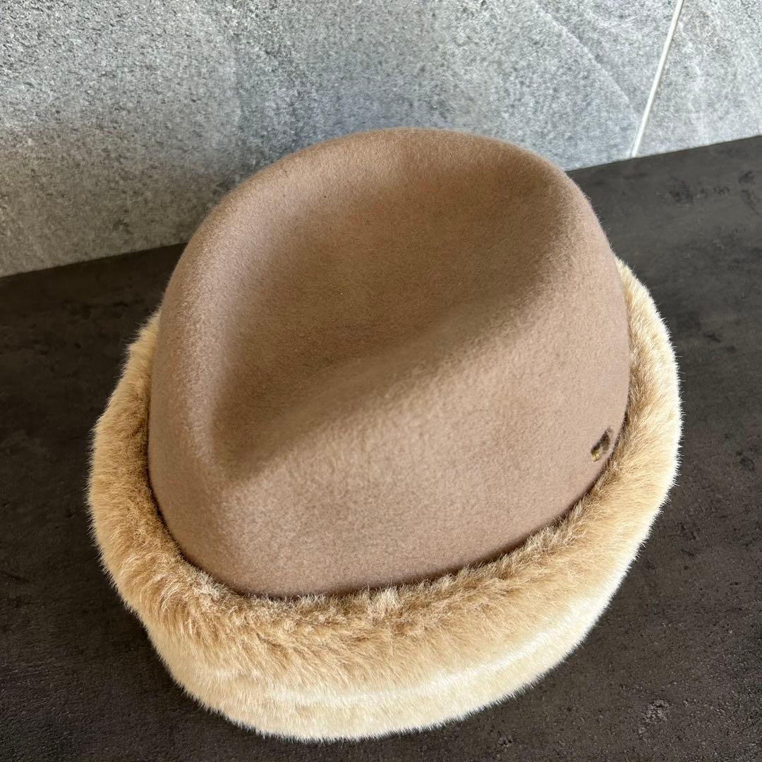 プ*ス様 CA4LA カシラ 帽子 ロシアンハット ファー ハット