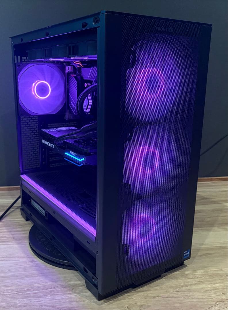 SSD1TB追加　RTX4070super ゲーミングpc i7 14700F