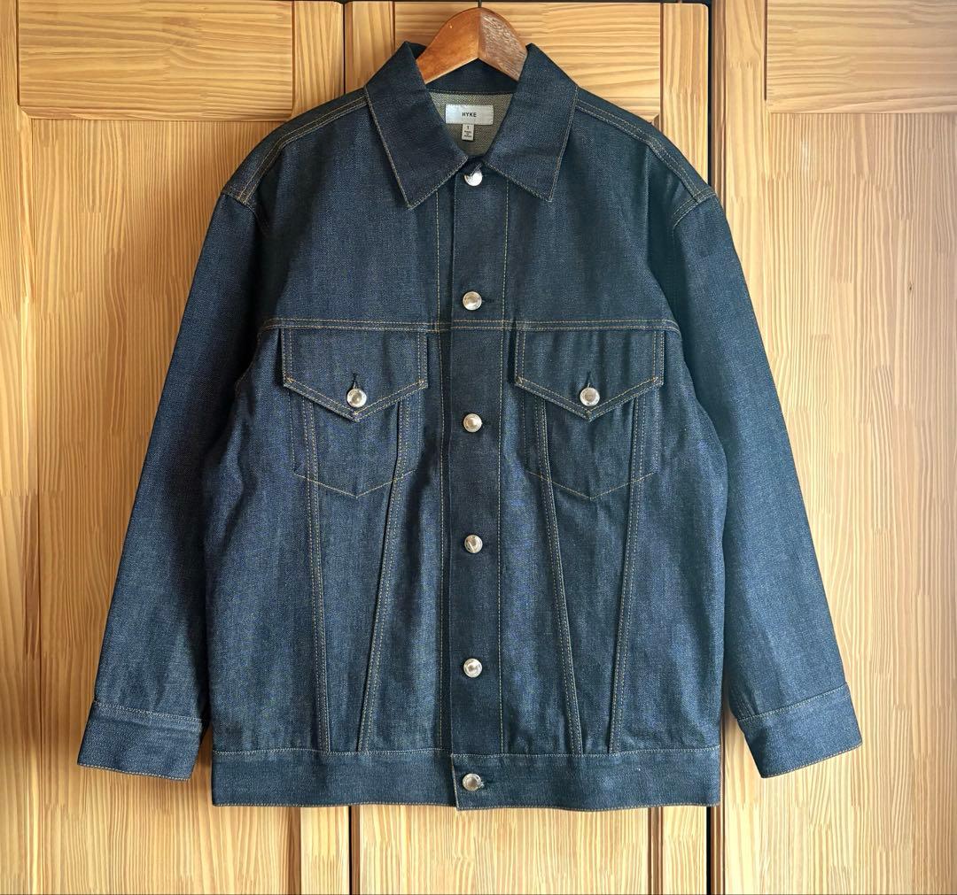 HYKE ハイク デニムジャケット BIG FIT