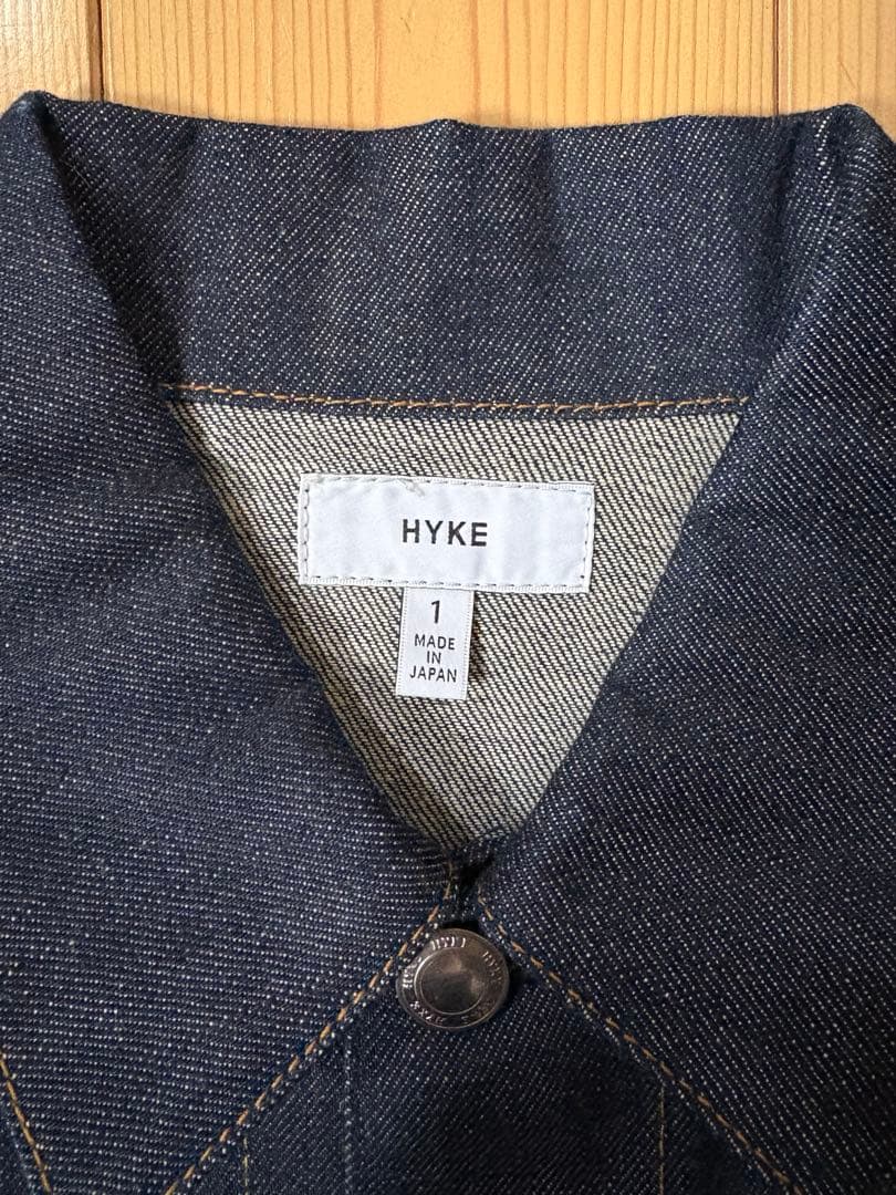 HYKE ハイク デニムジャケット BIG FIT