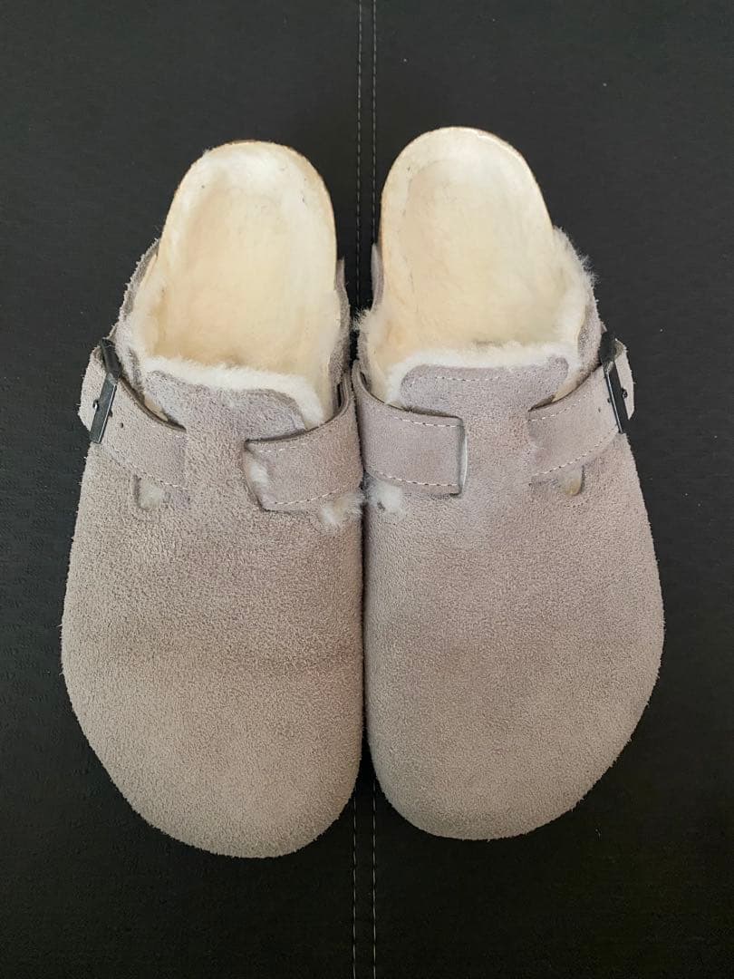 BIRKENSTOCK ボストン 41.0 26.5cm レギュラー　ストーン