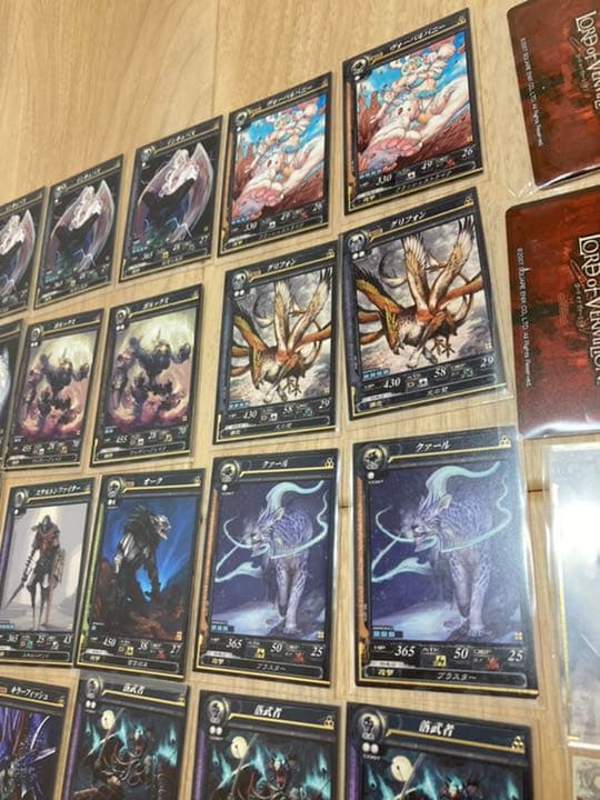 ロードオブヴァーミリオン　ロケテカード46枚　プレイヤーカードnesysカード