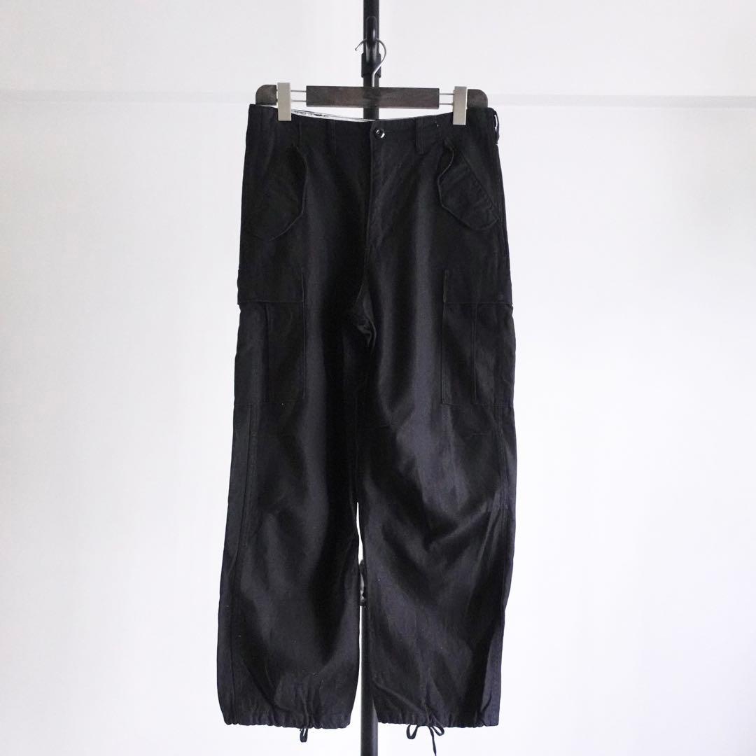 1980s US ARMY M-65 カーゴパンツ　スーパーブラック