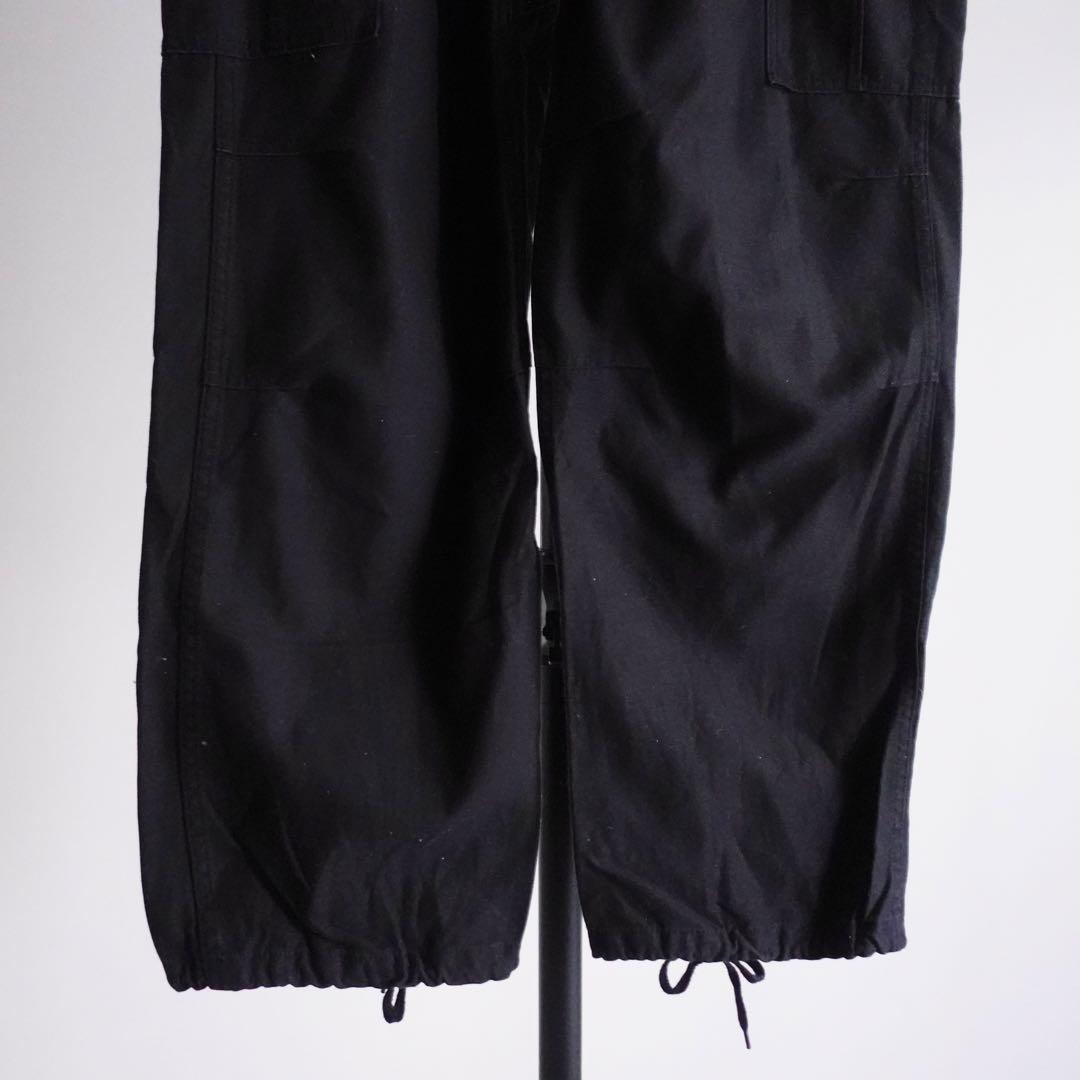1980s US ARMY M-65 カーゴパンツ　スーパーブラック