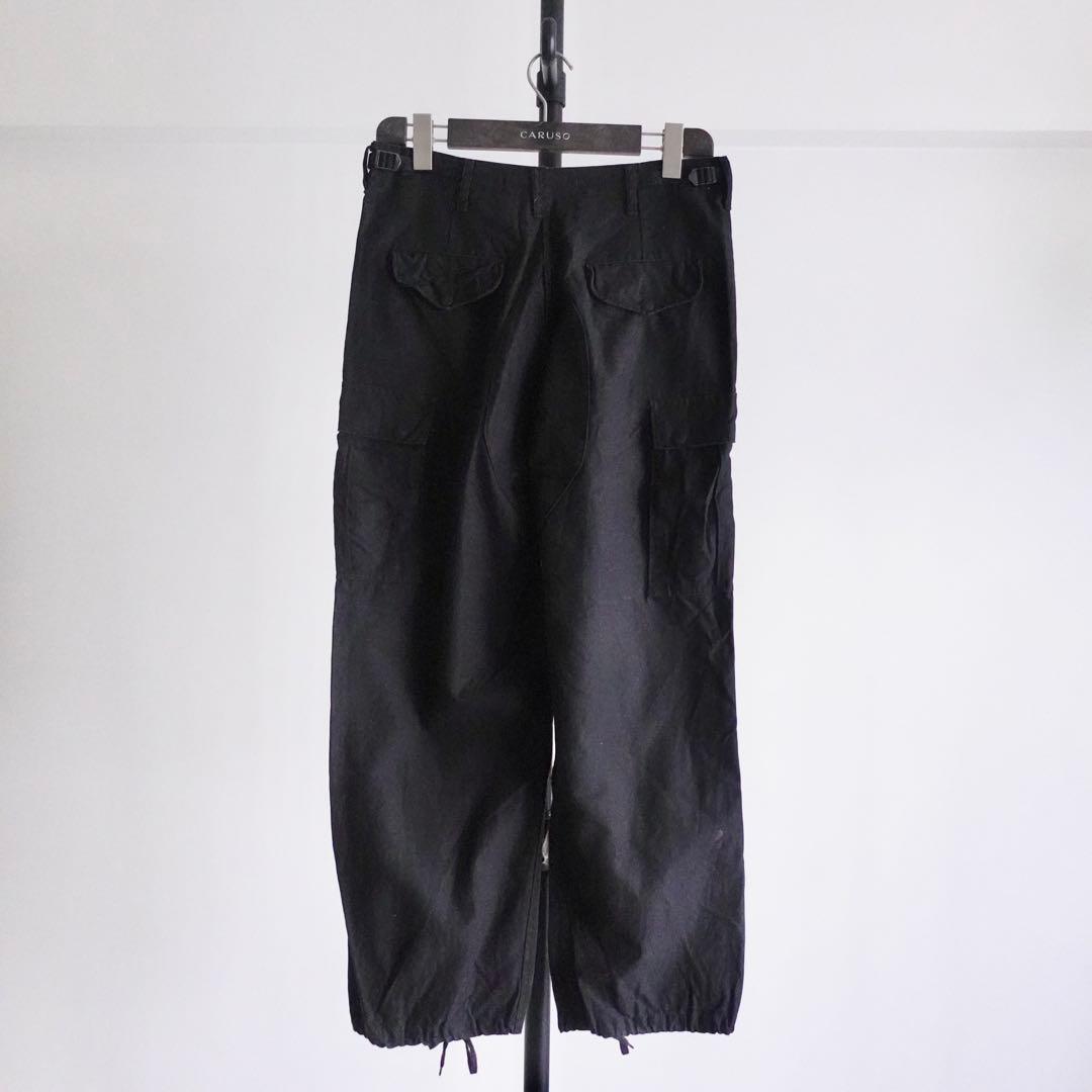 1980s US ARMY M-65 カーゴパンツ　スーパーブラック