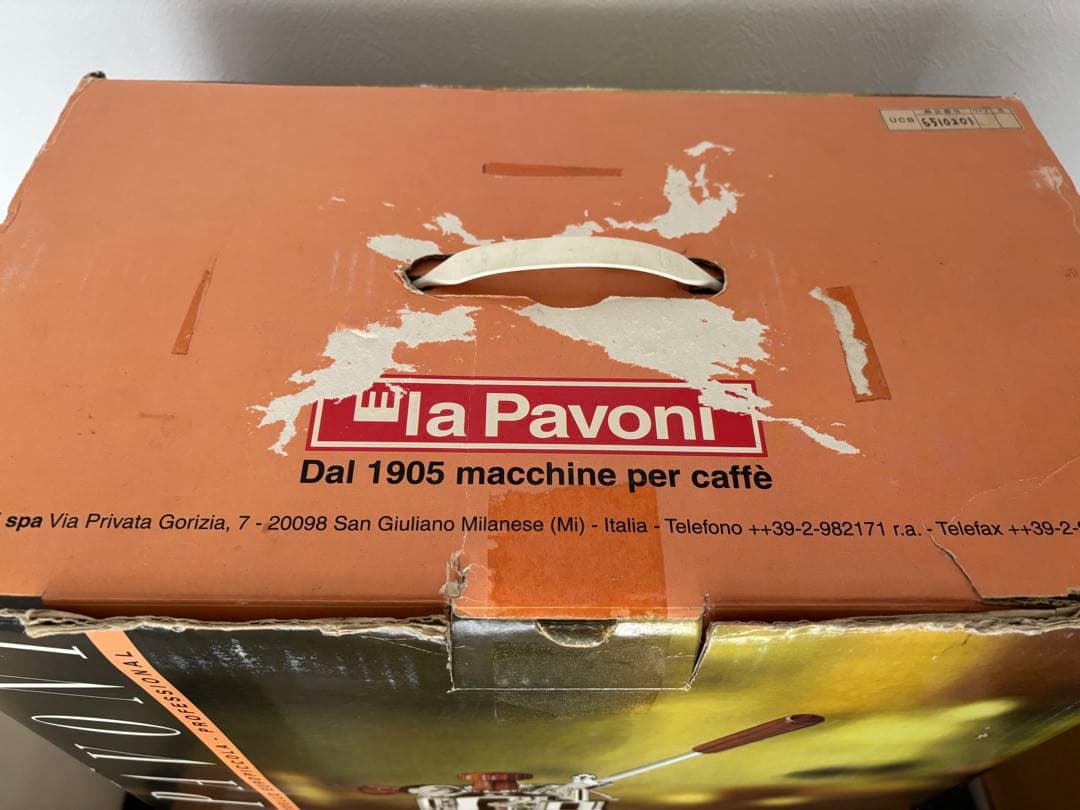 T*i様 la Pavoni 手動エスプレッソマシン [ジャンク]