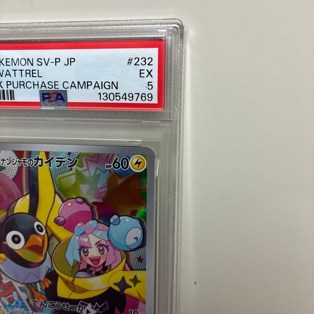 2025 ポケモンカード Iono's Wattrel #232 EX