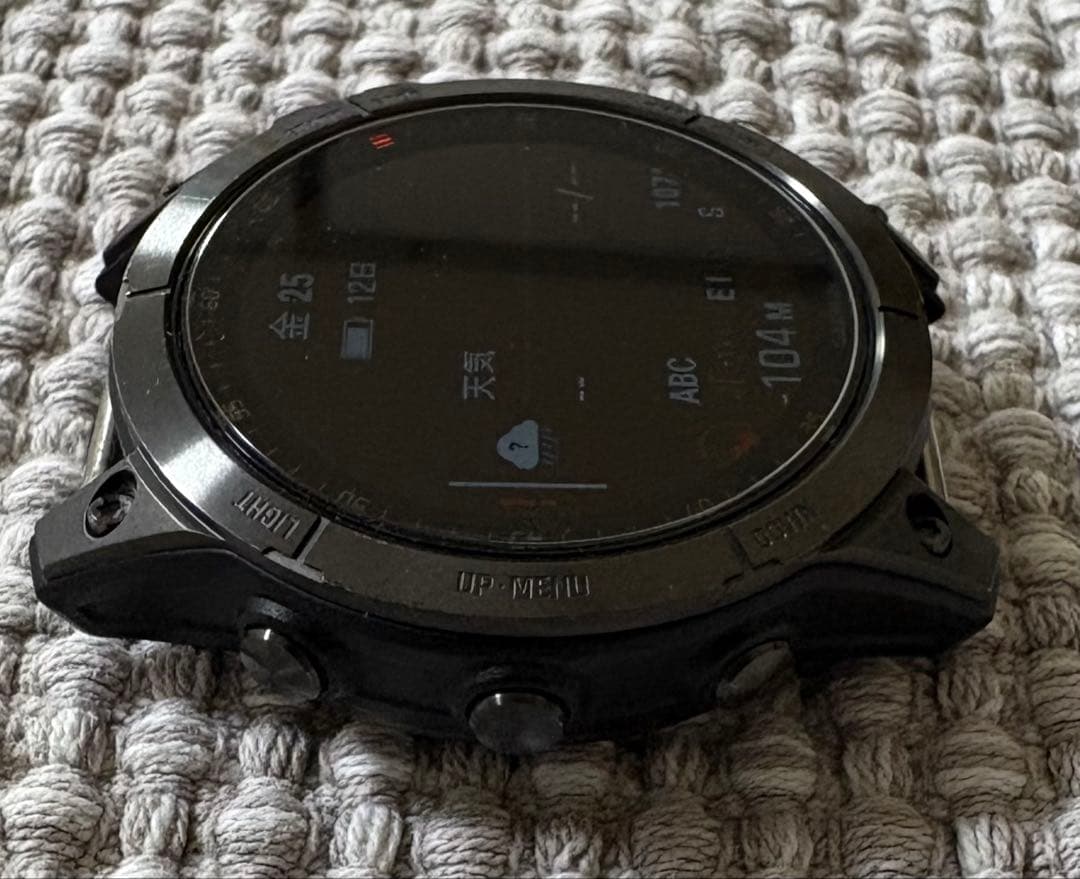 GARMIN EPIX SAPPHIRE CARBON GRAY 2個ベルト付き