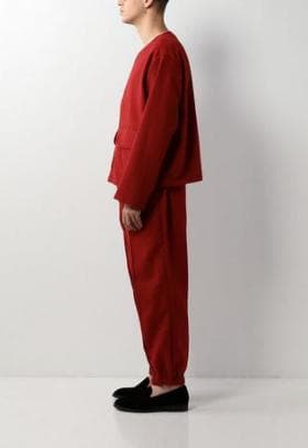 Needles V NECK JACKET ノーカラージャケット