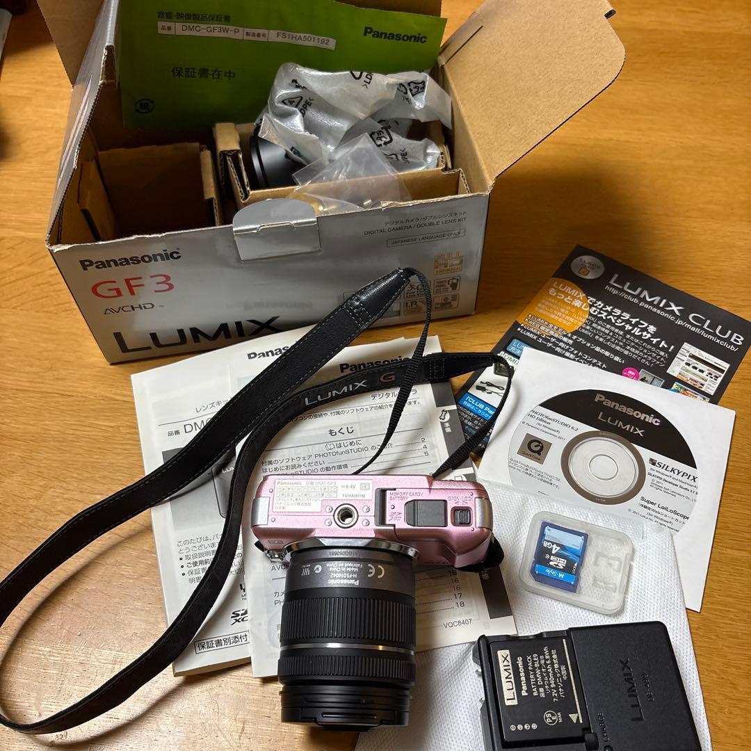 美品♫ 希少！　全て揃ってます　Panasonic LUMIX DMC-GF3