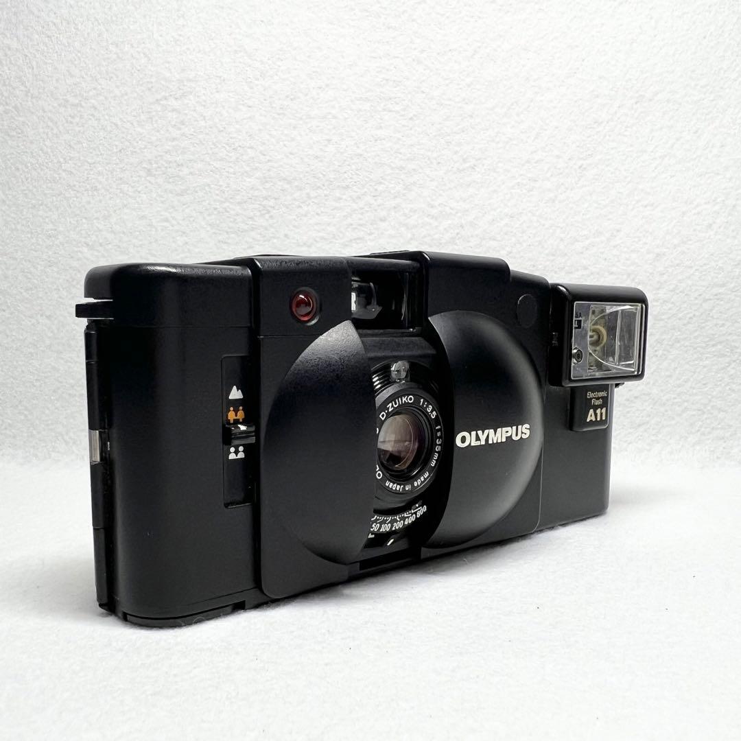 【完動品 美品】OLYMPUS XA2 A11 コンパクトフィルムカメラ 動作