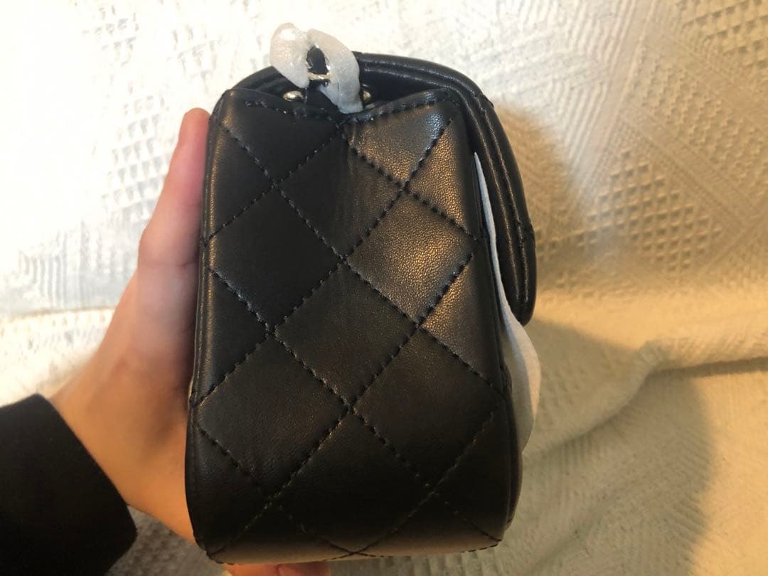 CHANEL シャネル ノベルティ ベビー マトラッセ ショルダーバッグ 黒
