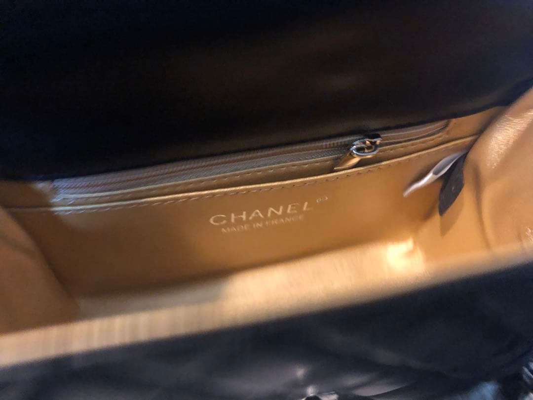 CHANEL シャネル ノベルティ ベビー マトラッセ ショルダーバッグ 黒