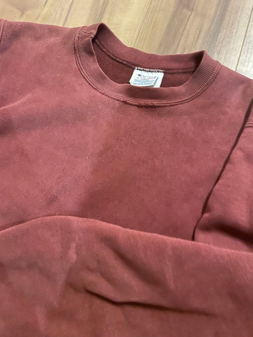 し*ド様 希少カラー　90's チャンピオン　リバースウィーブ　目無し　2枚タグ