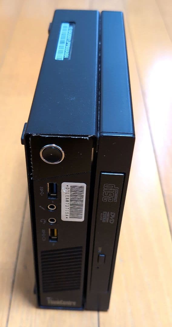 Lenovo ThinkCentre ミニPC DVDドライブ付き小型
