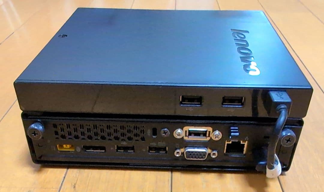Lenovo ThinkCentre ミニPC DVDドライブ付き小型