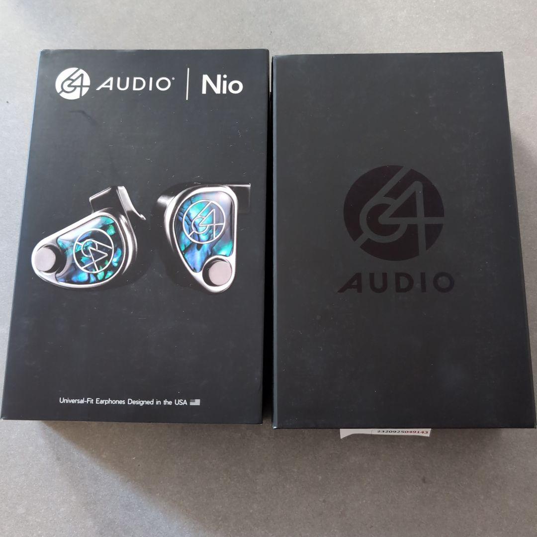 64 AUDIO Nio イヤフォン　ケーブル無し　　ファルケンさん専用