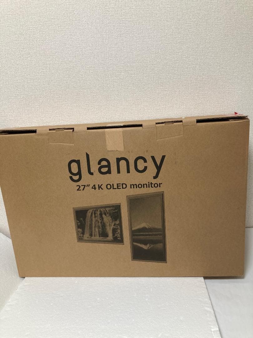 美品　有機EL　 4K 　27インチ　モニター JOLED 国産 glancy