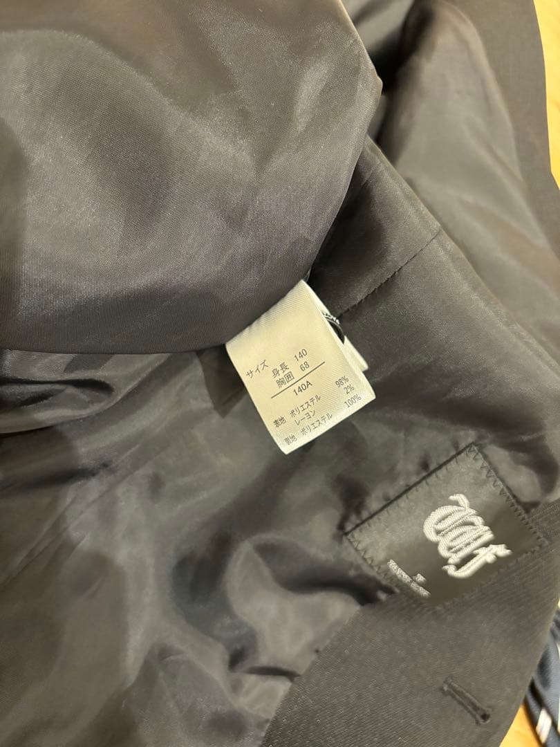 WF WANDERFACTRY スーツ　140cm 卒業式　男の子　フォーマル