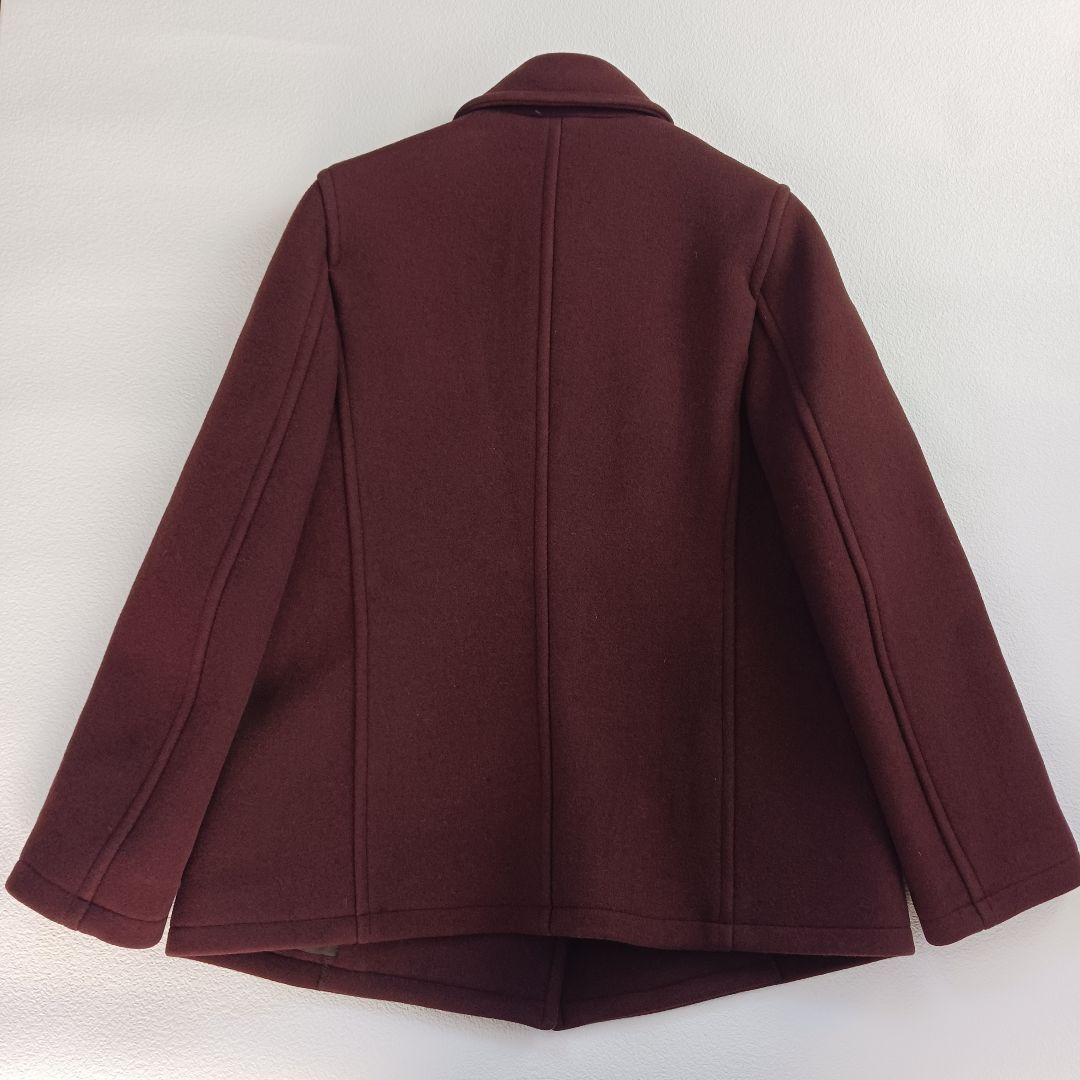 極美品♬　マーガレットハウエル　ウールコート　Pコート　ブラウン　サイズⅡ