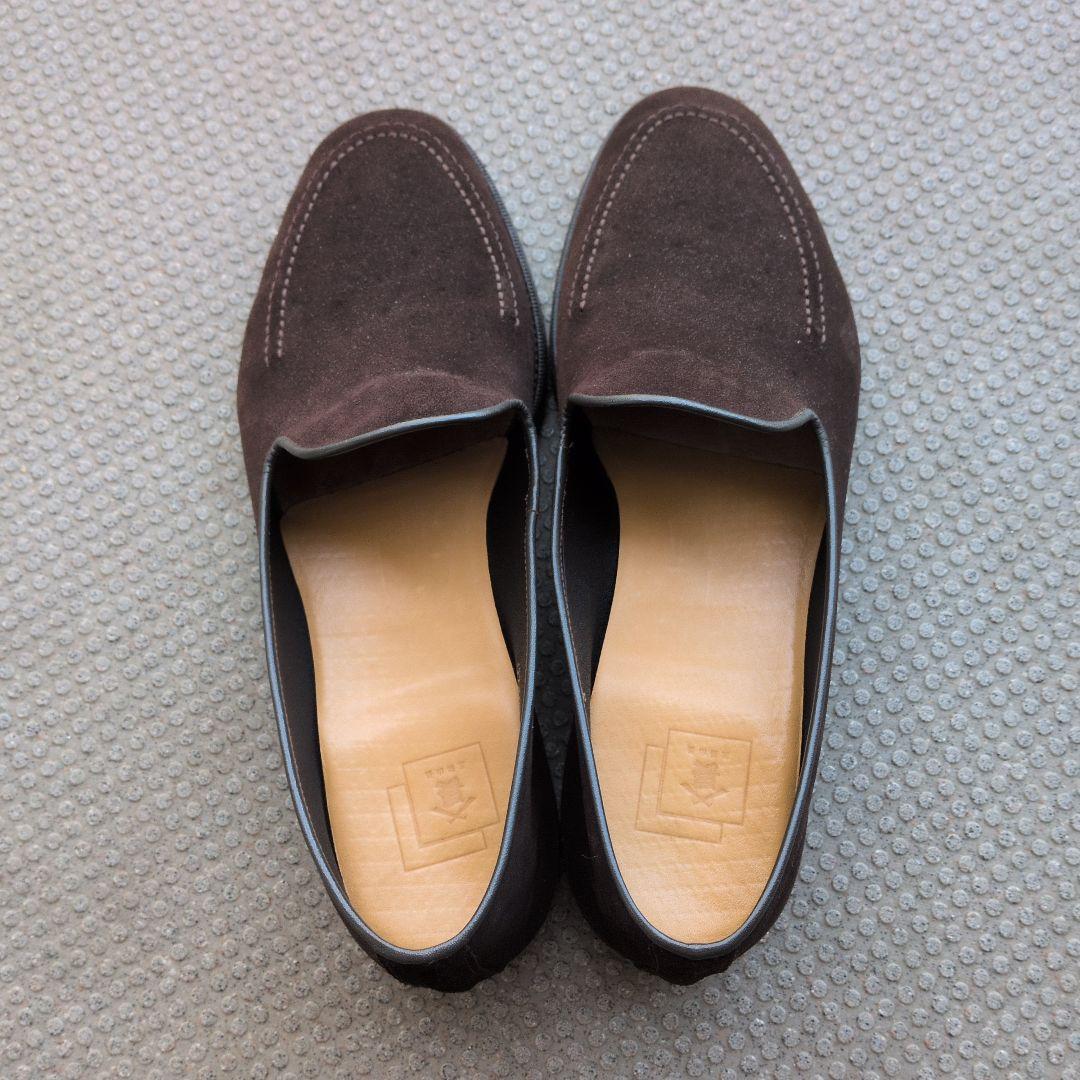 三陽山長スエードモカシン