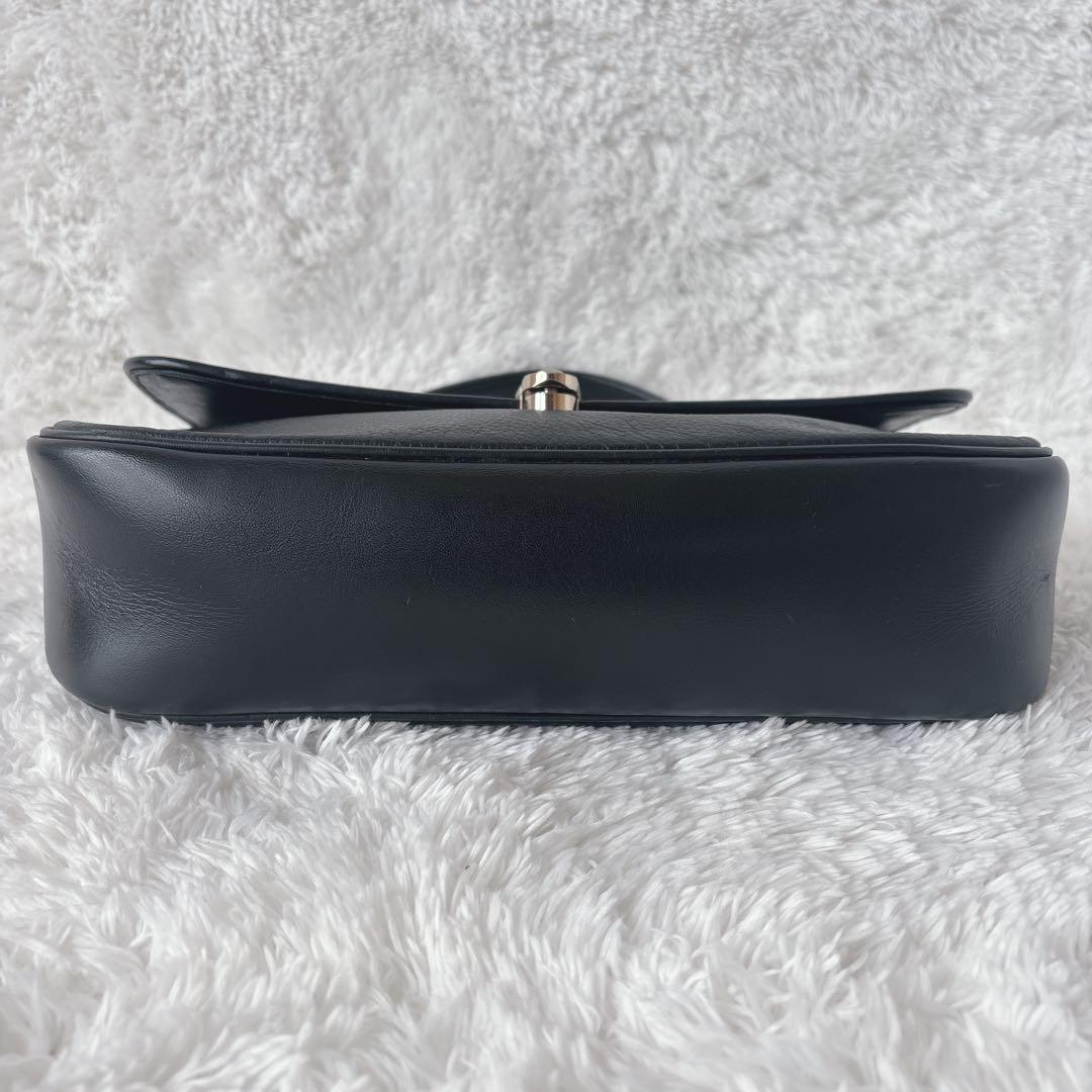 Burberrys ハンドバッグ ノバチェック シャドーホース オールレザー 黒