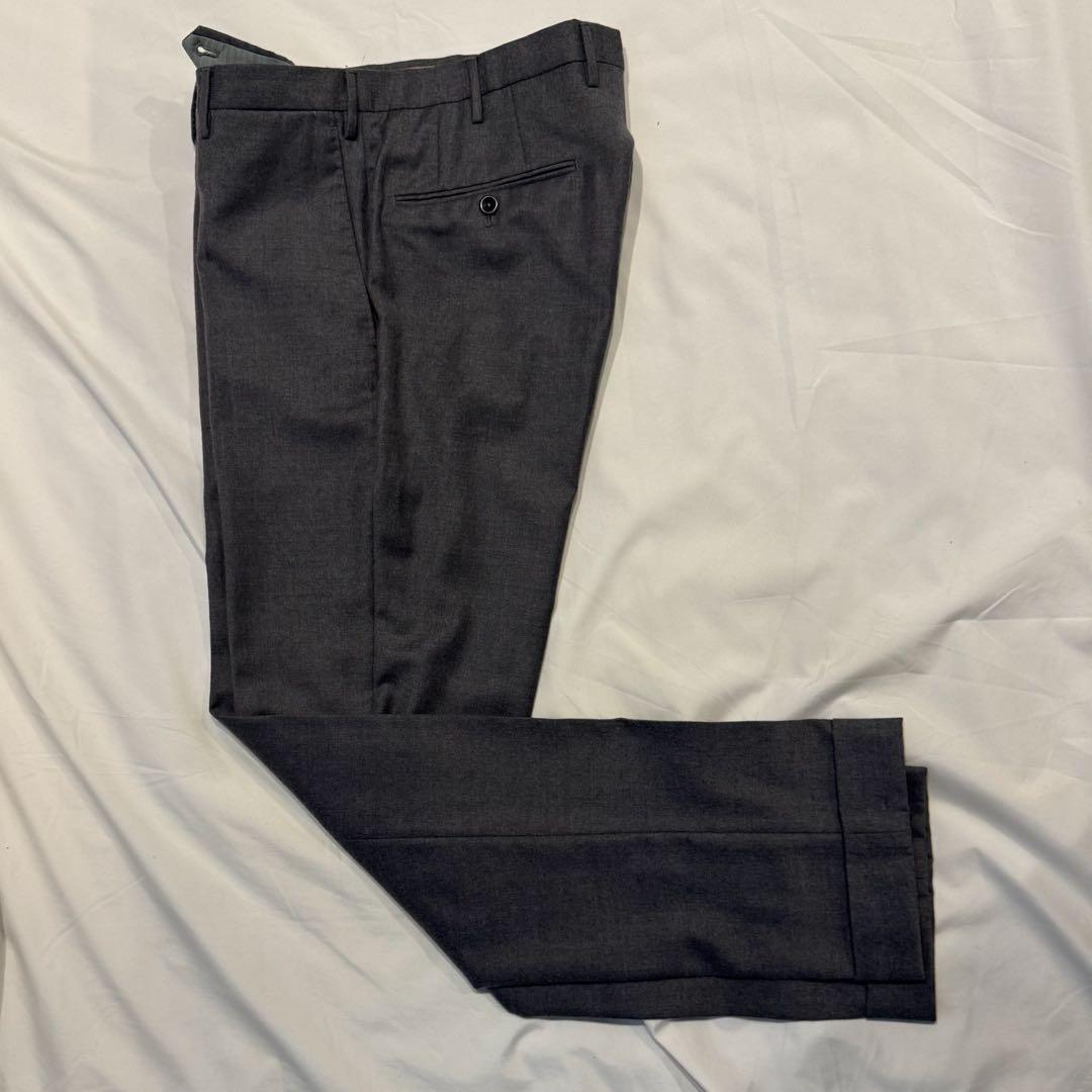 【美品】INCOTEX ウールスラックス 48