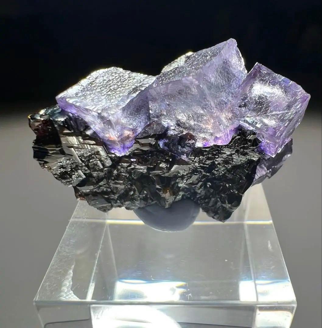 エルムウッド スファレライト フローライト 蛍石 鉱物標本