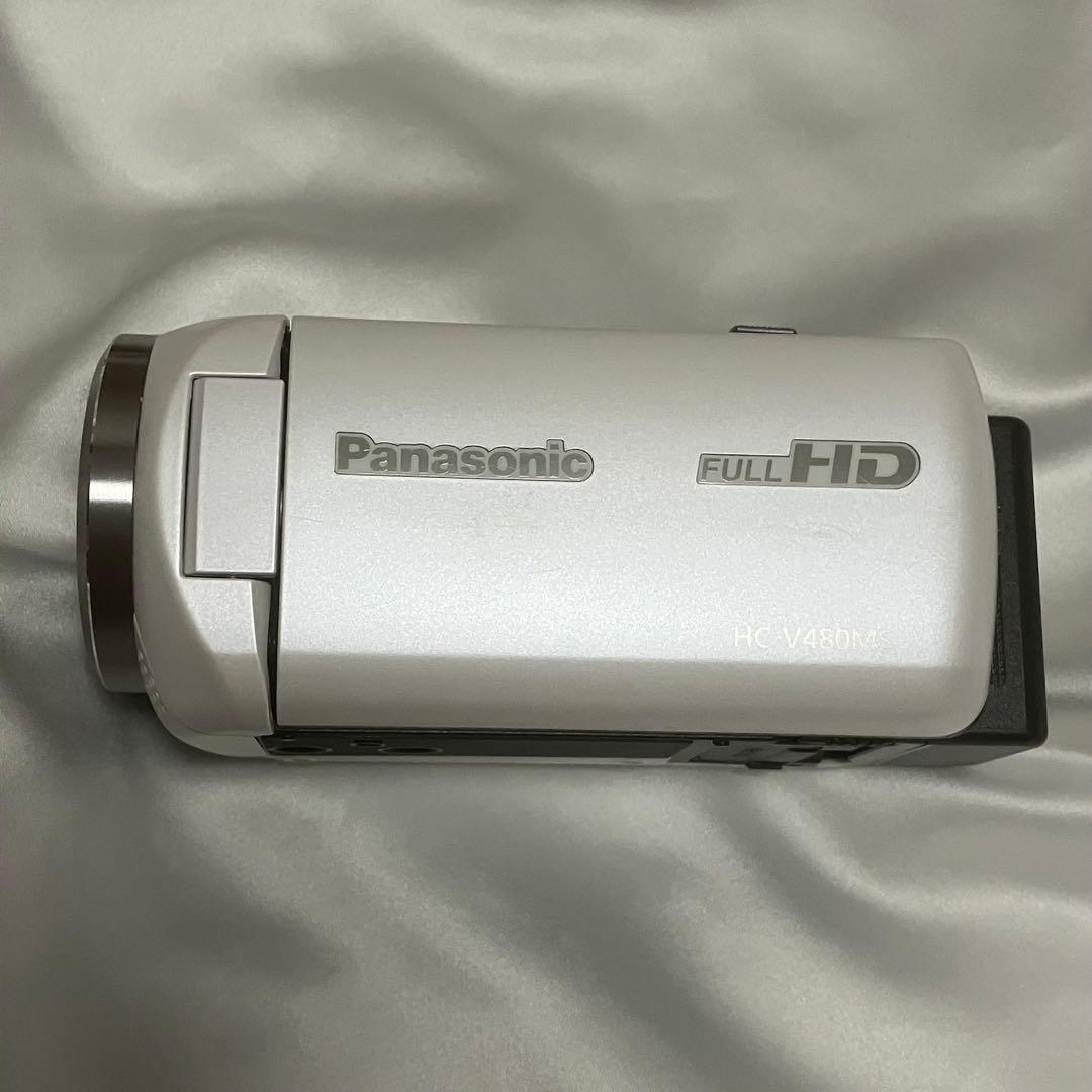 Panasonic パナソニック HC-V480MSビデオカメラ 90倍ズーム