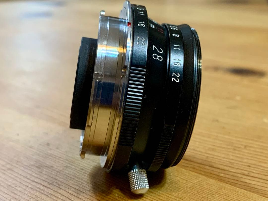 フォクトレンダー COLOR-SKOPAR 28mm F3.5 ブラック L39