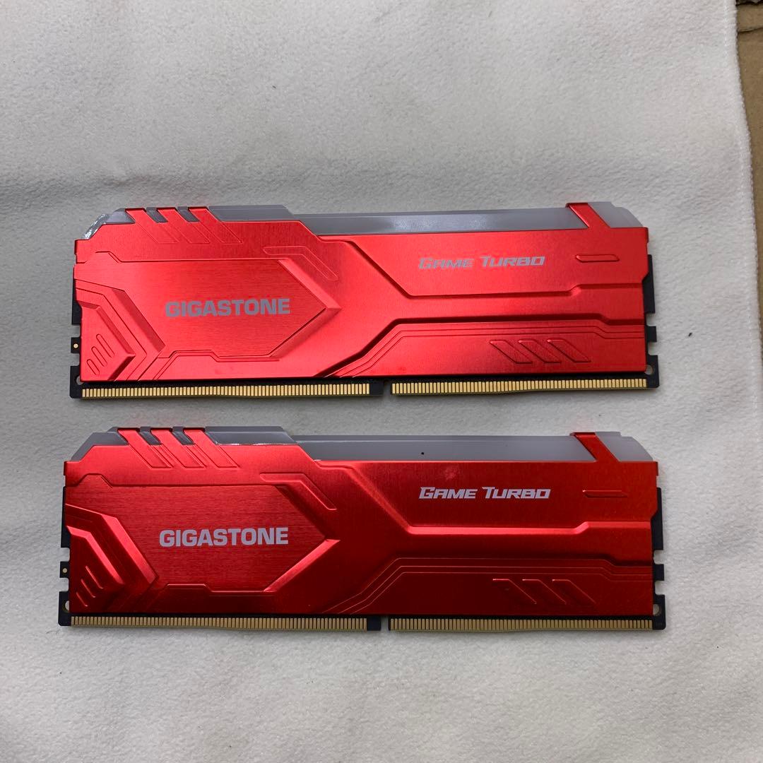 GIGASTONE Game TURBO DDR4 3200 16GBx2枚