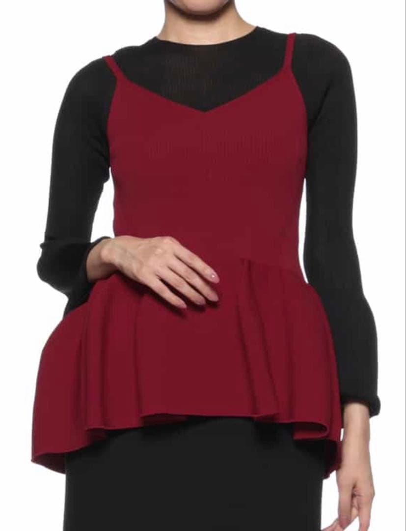 CFCL POTTERY CAMISOLE TOP キャミソール レッド