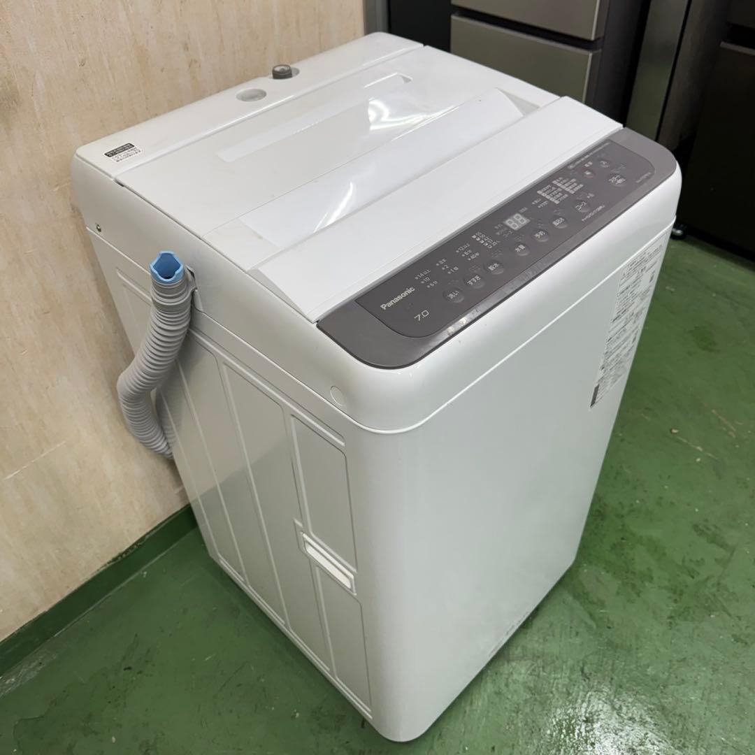 193 パナソニック　大きめサイズ　洗濯機　7キロ　小型　一人暮らし　大人気