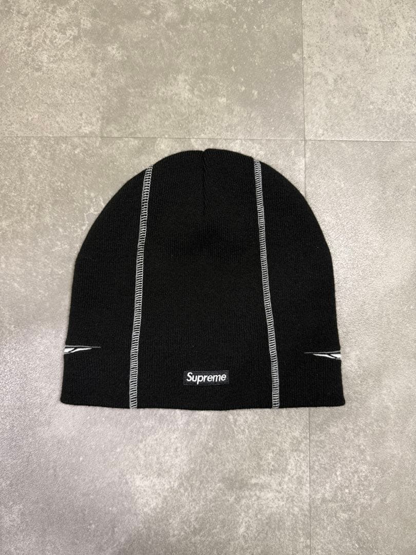 帽子 Supreme Racing Panel Beanie \"Black\"