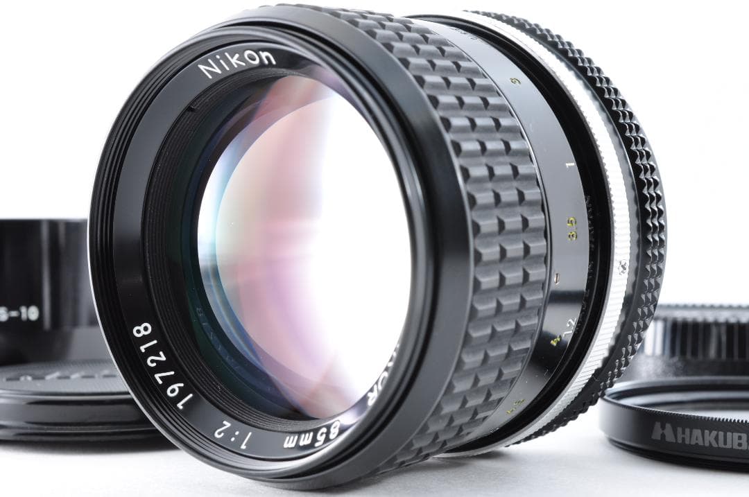 美品 試写写真有り Nikon Ai NIKKOR 85mm F/2 レンズ
