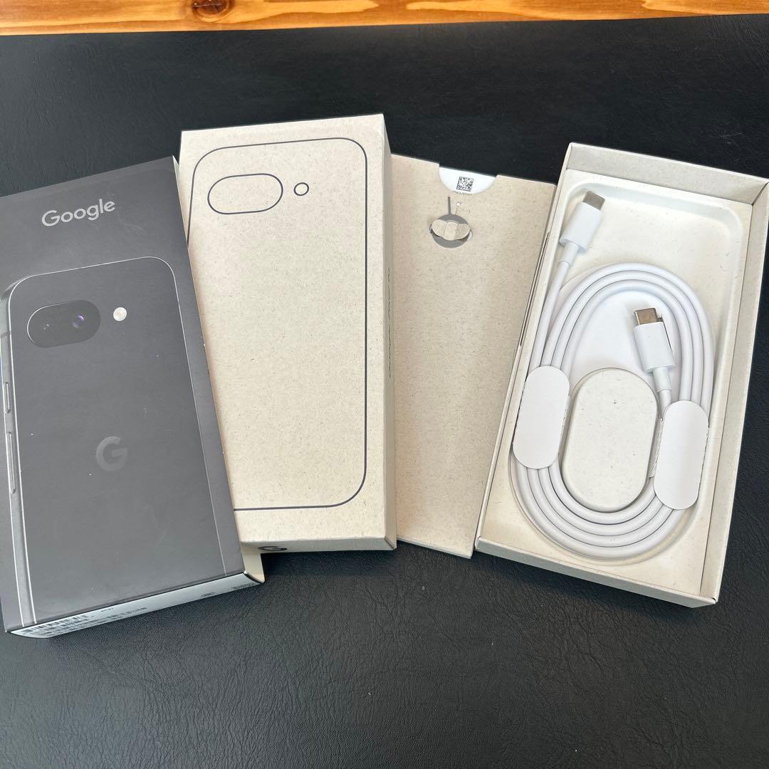 【美品】Google Pixel 9a 黒 ブラック　ケース付き