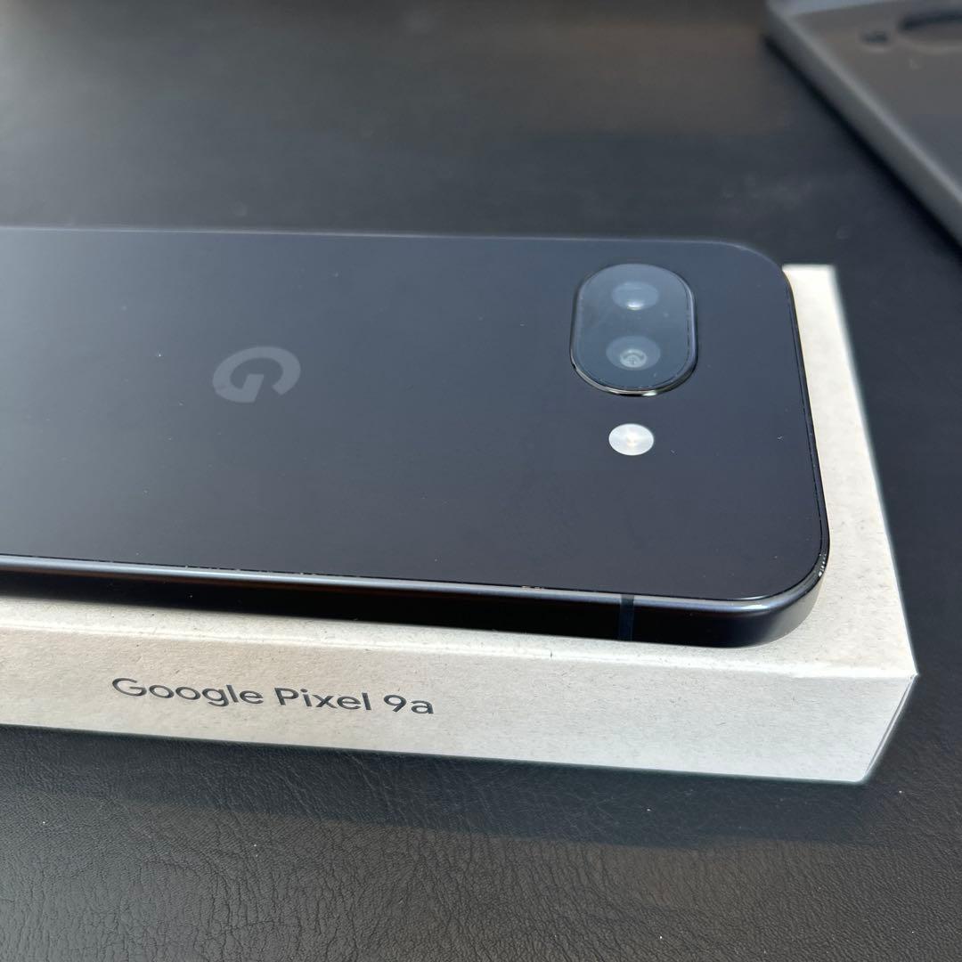 【美品】Google Pixel 9a 黒 ブラック　ケース付き