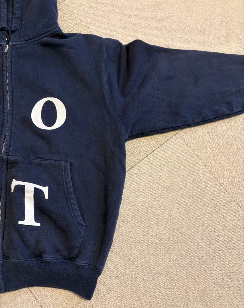 BoTT Scattered B Logo Zip Hoodie ネイビー