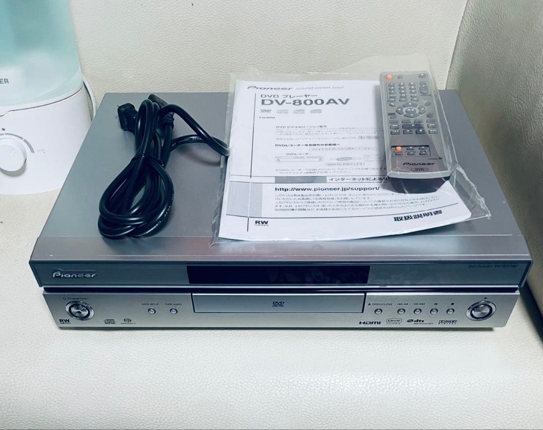 SACD対応 Pioneer DV-800AV DVDプレイヤー