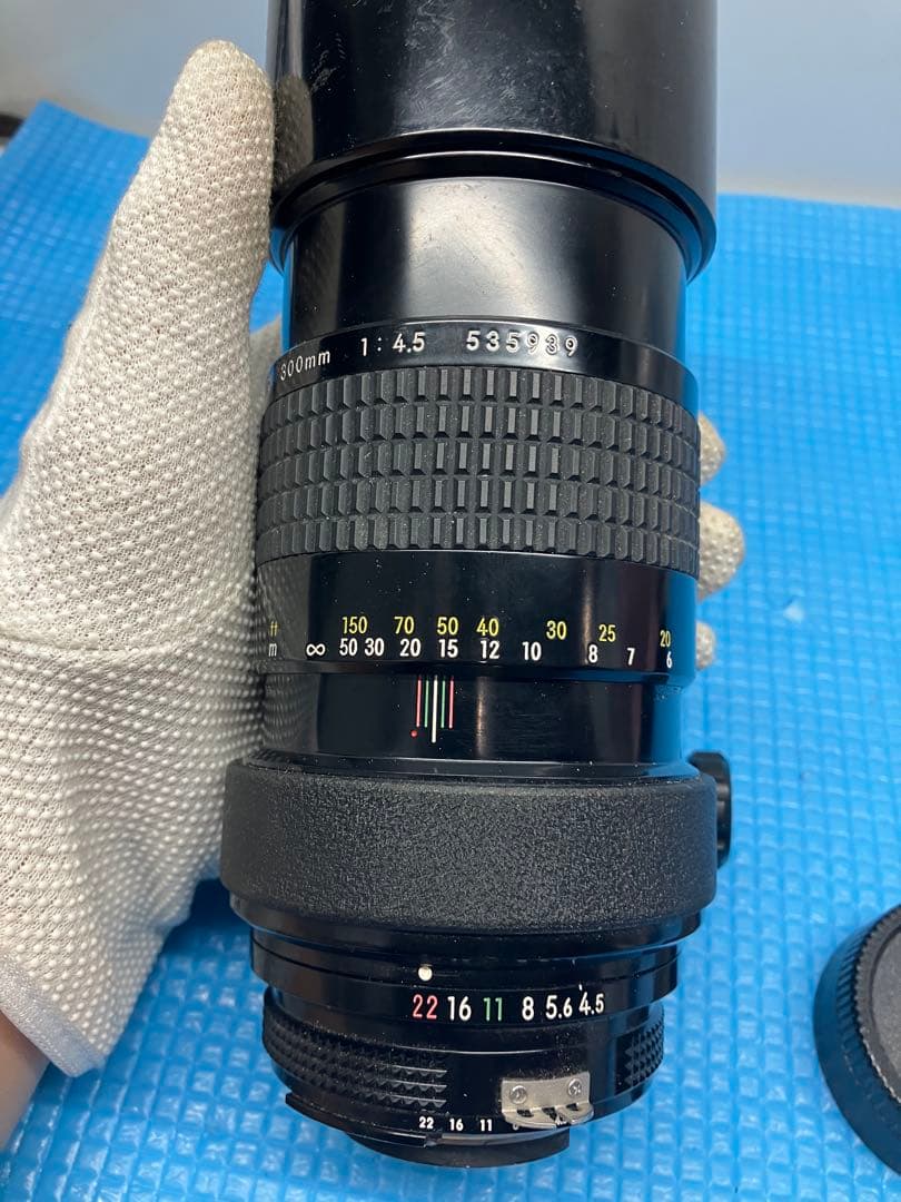 A24)Nikon NIKKOR 300mm 1:4.5 望遠レンズ