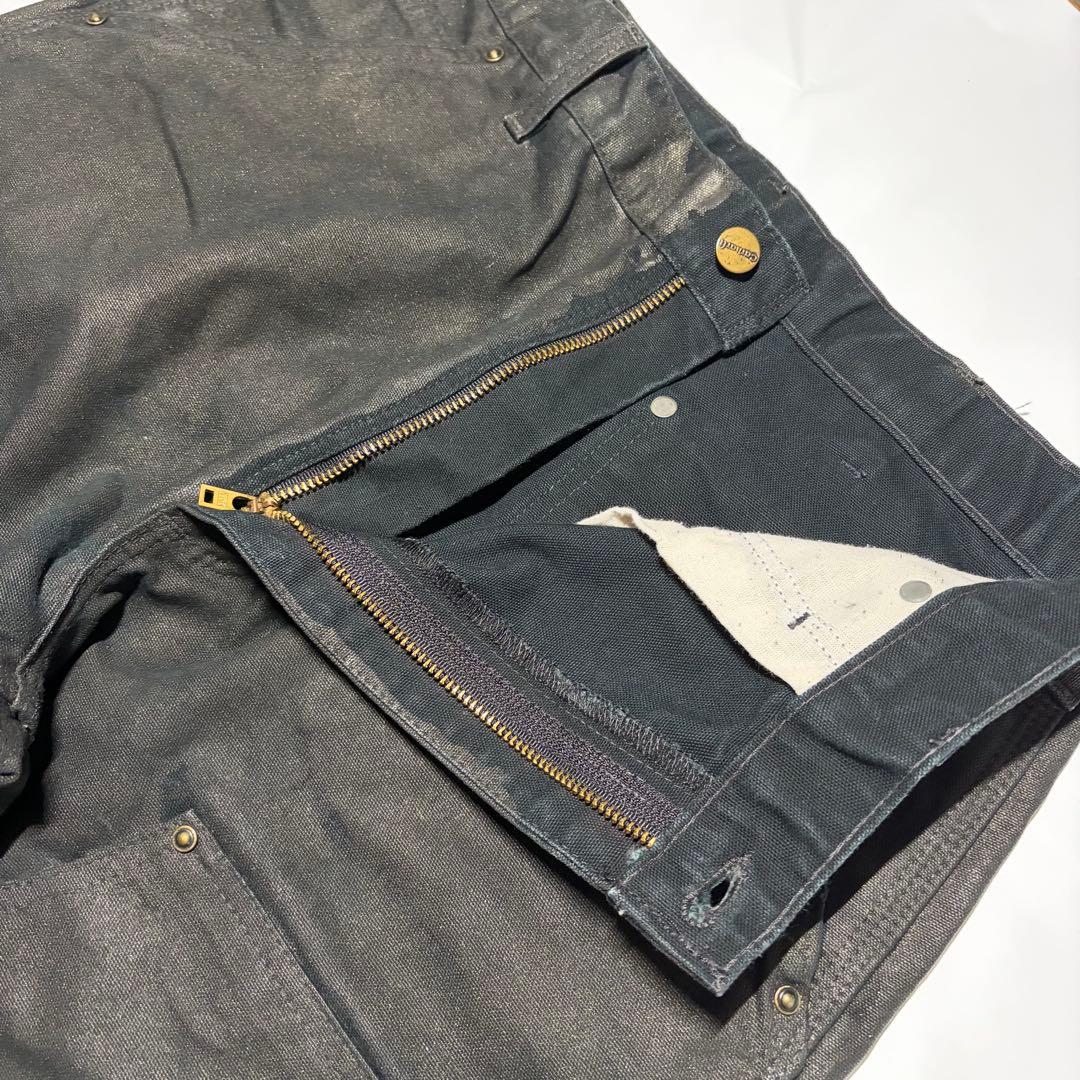 Carhartt - B01 BLK ダブルニー double ブラック　黒