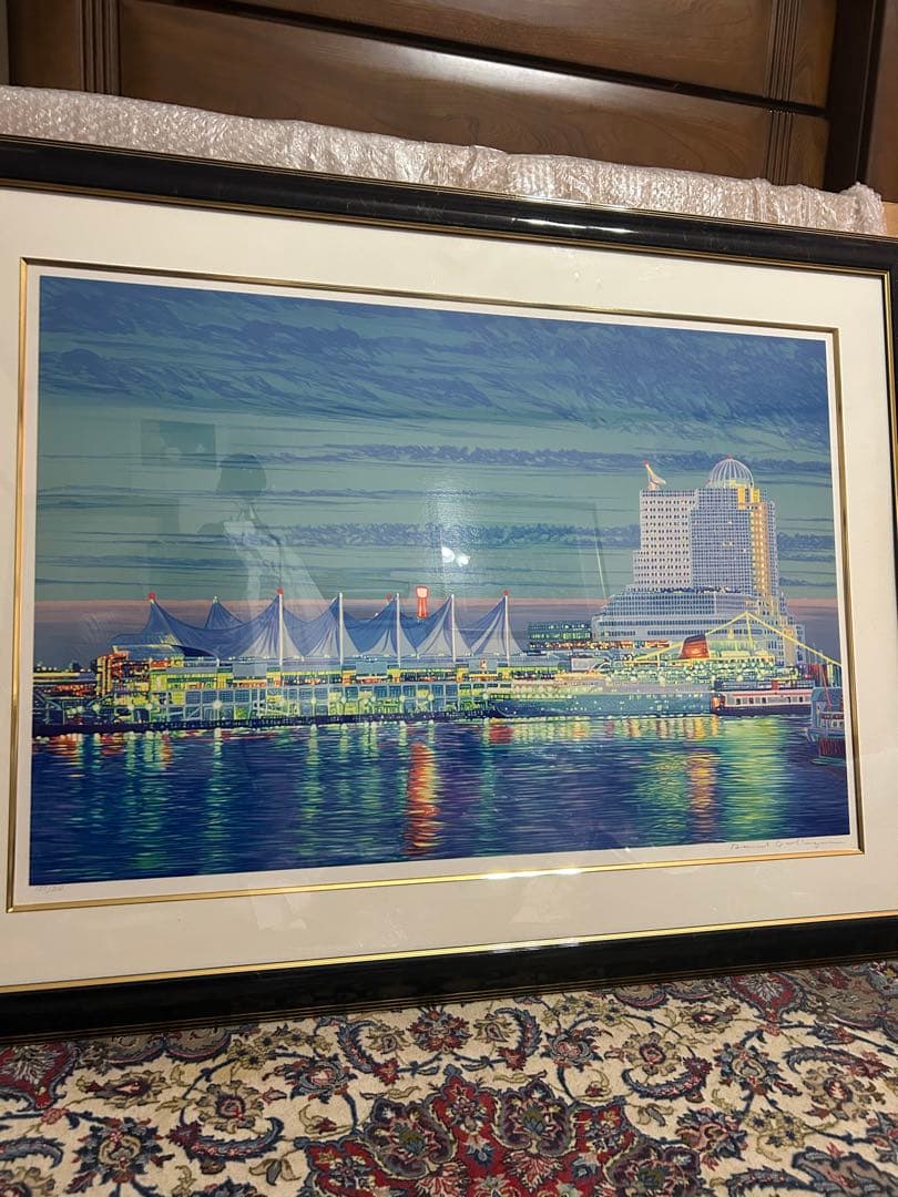 ガエーゴス　バンクーバーハーバー　シルクスクリーン