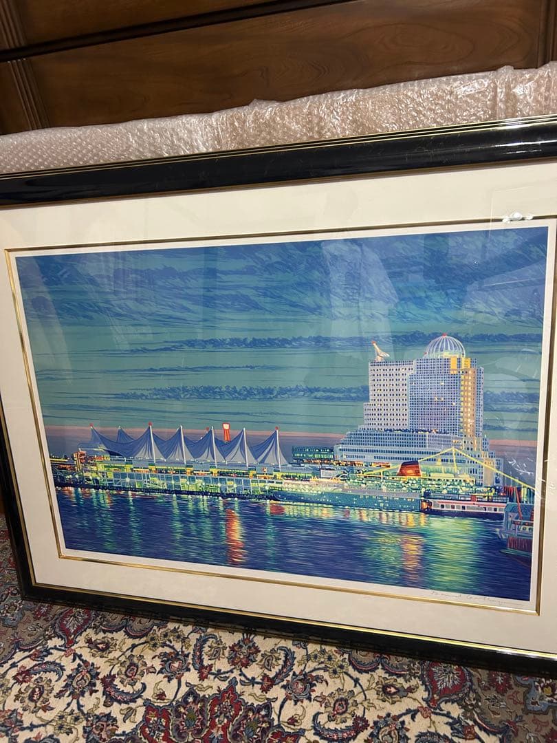 ガエーゴス　バンクーバーハーバー　シルクスクリーン