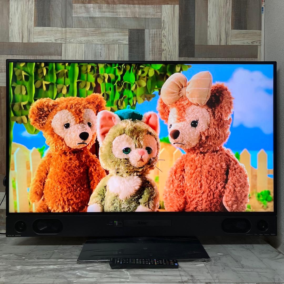 全国送料込❣️三菱50型HDD内蔵BDレコーダー録画YouTube.ABEMA