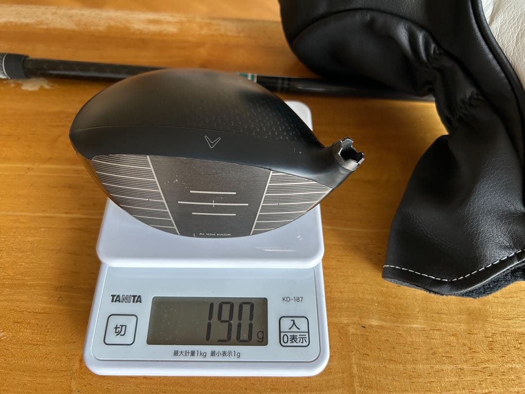 キャロウェイ エリートドライバー 1w 9度　貴重なテンセイ60SRシャフト付き