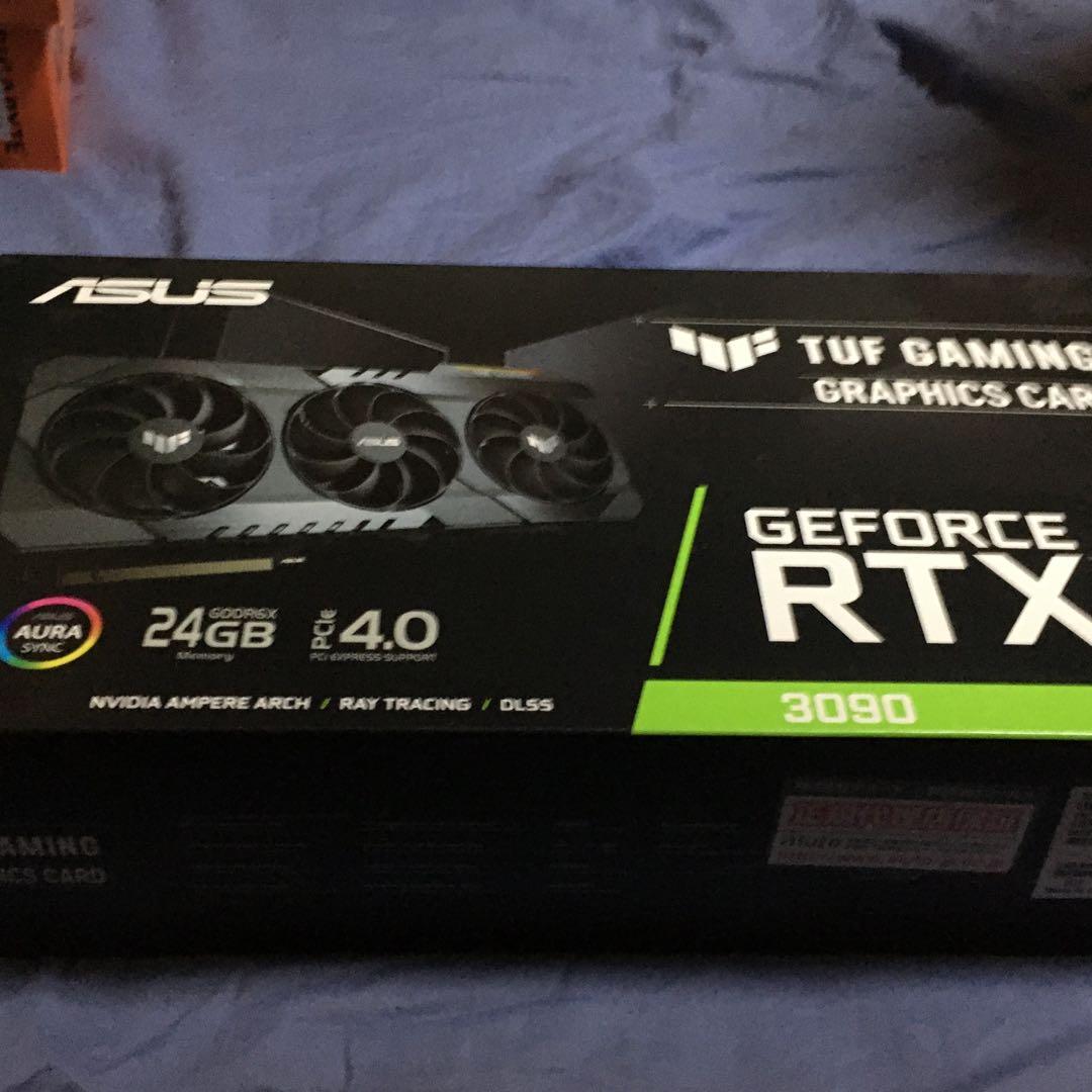 グラフィックボード・グラボ・ビデオカード RTX3090 TUF 24GB