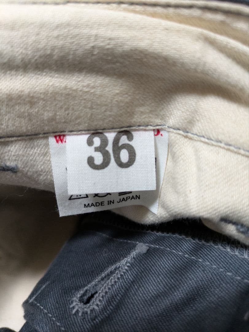 WAREHOUSE lot.1082 CHINO BLUEGRAY 36 美品