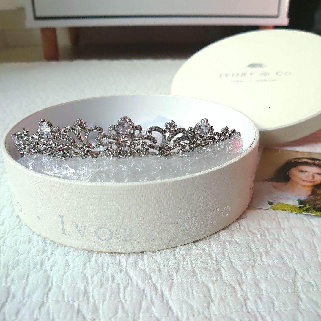 【極美品】IVORY & CO. ティアラ シルバー エリザベス