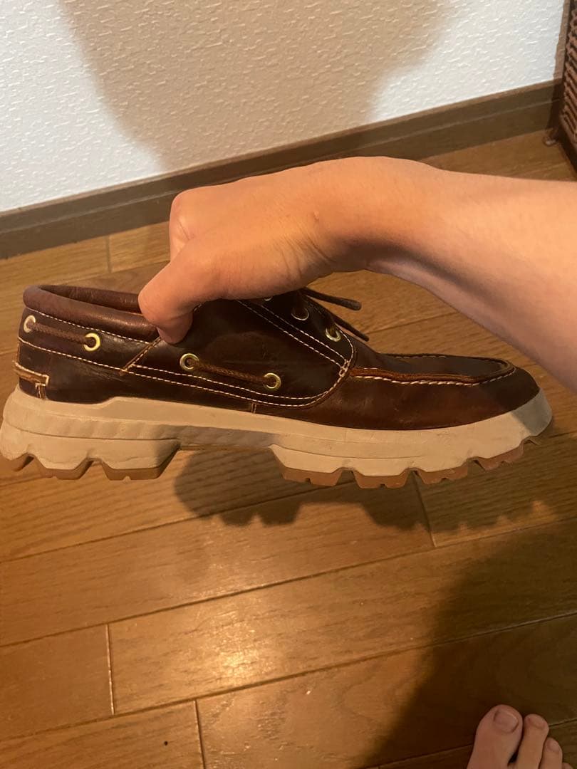 timberland 3eye モックトゥ